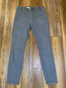 Anthropologie Pilcro Womens Pants Jeans Size 26 High Rise Skinny Gray Blue - Picture 1 of 13