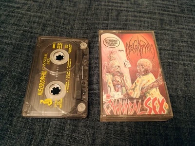 Necrophil - Cannibal Sex Cassette MC Cannibal Corpse Mortician Dying Fetus - Image 1 of 4