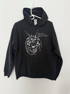 Death Grips Band Crouching Tiger Hidden gabber Black Hoodie Sweatshirt 2017 Sz L - Picture 1 of 6