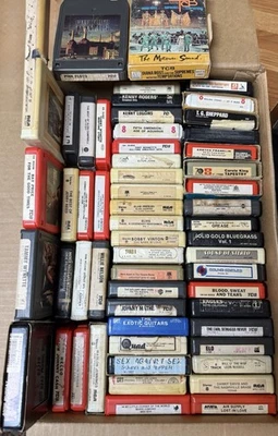 x58 8 Track Lot 60/70s Pink Floyd Grease Air Supply Earl Scruggs Aretha Franklin - Image 1 of 4