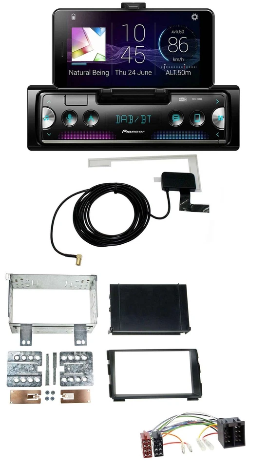 Pioneer DAB Bluetooth MP3 USB Autoradio für Kia Ceed 09-12 proCeed 11-13 - Bild 1 von 4