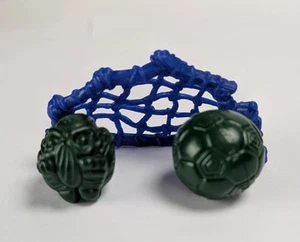 1991 TMNT Shell Kickin' Raph Super Soccer Goal  Ninja Turtles Parts Lot - Picture 1 of 1