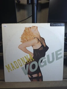 MADONNA Vogue 021513 SIRE 12" 33⅓ rpm Vinyl VG+ 1990 Electronic House - Imagen 1 de 7