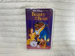 Beauty and the Beast VHS The Classics Black Diamond Collection RARE! Walt Disney - Picture 1 of 6