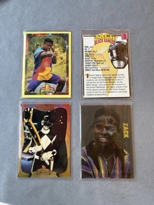 1993 Mighty Morphin’ Power Rangers - Zach Black Ranger Collectible Vintage Cards - Bild 1 von 6