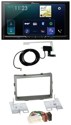 Pioneer 2DIN DAB USB MP3 Bluetooth Autoradio für SSangYong Rodius ab 2013 - Bild 1 von 4