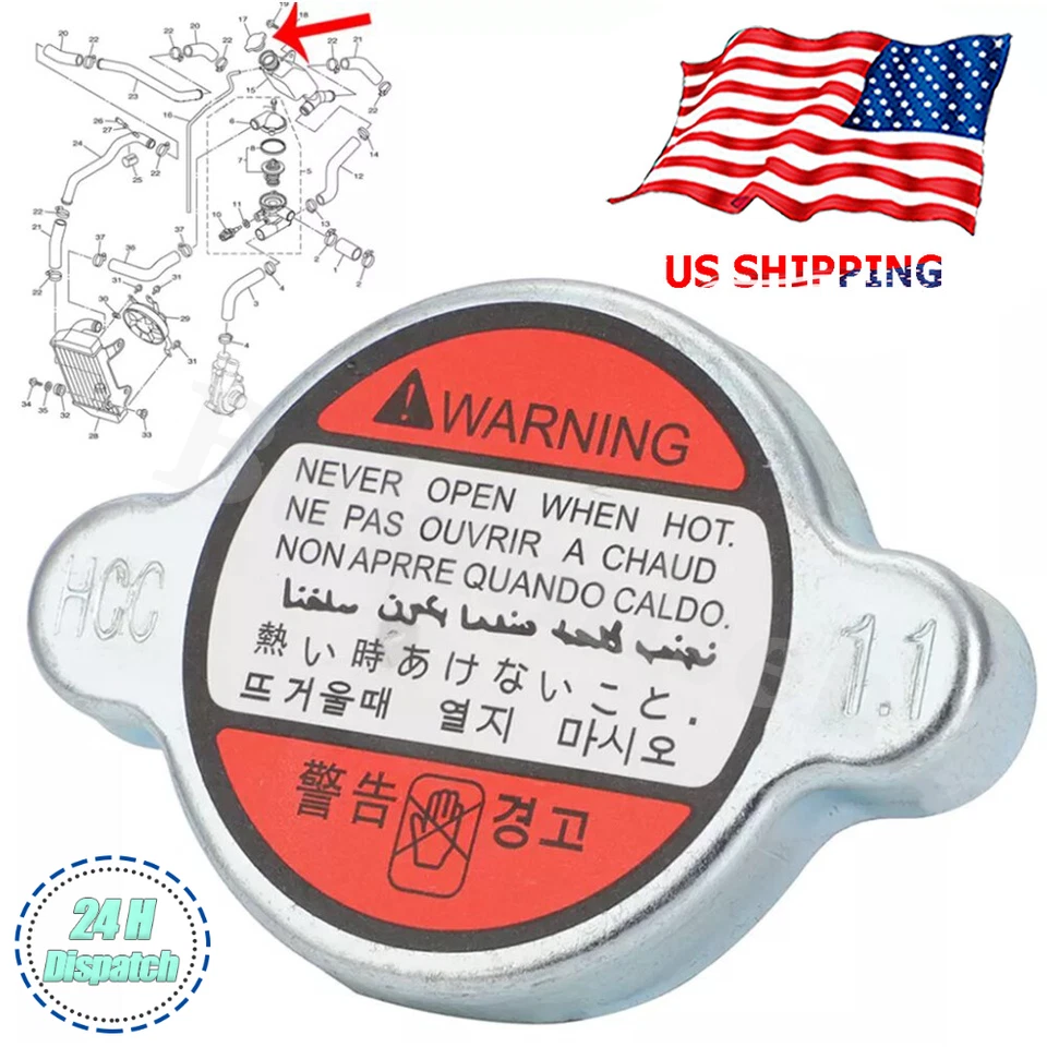 Cubierta de tapa de radiador para YAMAHA YZ450F YZ250 426 125 85 Grizzly #22W-12462-00-00 Foto 1 de 4