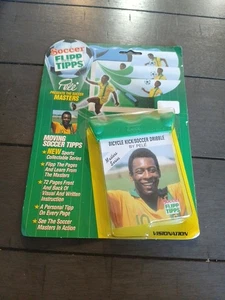 Vintage 1989 Pele Soccer Flipp Tipps - Brandneu - Bild 1 von 4