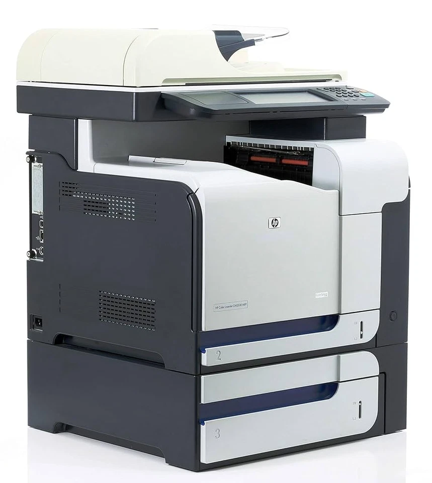 HP Color LaserJet CM3530FS MFP A4 LAN DUPLEX Hefter 19.330 Seiten #16451 - Bild 1 von 1