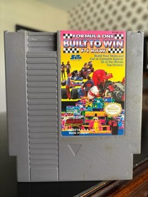 Formula One Built to Win Nintendo NES Video Game Pak Cartridge