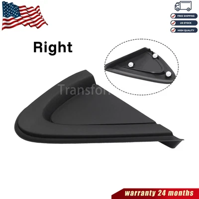 Right Side Mirror Corner Triangle Cover Pillar Trim For Chevrolet Cruze 2017-19 - Изображение 1 из 4