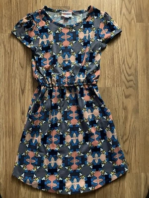 Vestido Disney Pato Donald Lularoe Niñas Talla 8 Foto 1 de 2