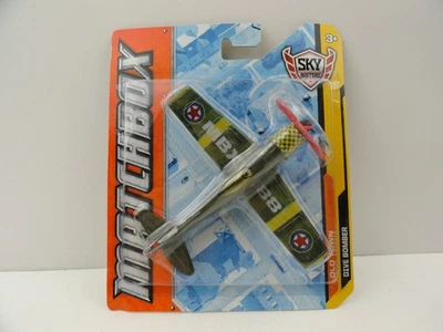 Matchbox Sky Busters Old Town Dive Bomber 2012 (verde) Foto 1 de 4