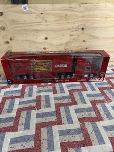 Nuevo Ray Peterbilt 387 Case IH De la fábrica a la granja 100 años NUEVO EN CAJA FUNDIDO A PRESIÓN - Imagen 1 de 13