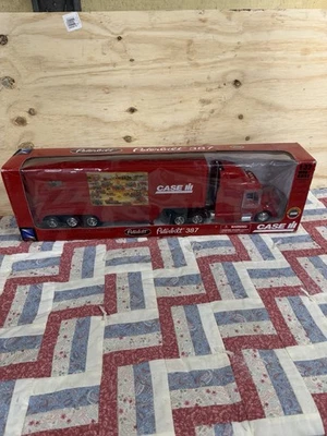 New Ray Peterbilt 387 Case IH From the factory to the farm 100 years NIB DIECAST - Image 1 of 4