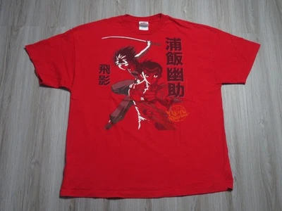 Camisa de Anime Yu Hakusho 2005 De Colección Talla 2XL Hombres Usada Y2K Rara Foto 1 de 4