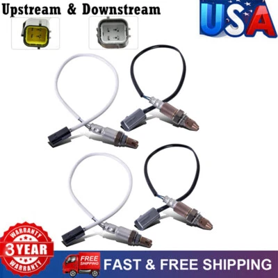 Sensor de oxígeno O2 ascendente+descendente 4 piezas para Infiniti G35 3,5 L 2008 y M37 3,7 L 2011 Foto 1 de 4