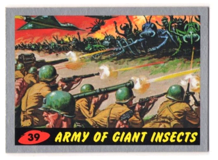 2012 TOPPS MARS ATTACKS HERITAGE 50th Anniversary Silver Parallel Chase Card #39 - Image 1 of 1