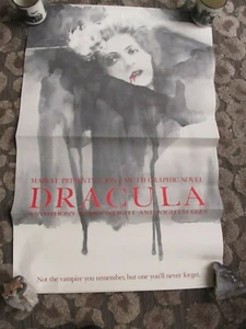 Dracula - Symphony In Moonlight - Jon Muth - Vintage Marvel Poster - 1986 NICE - Picture 1 of 5