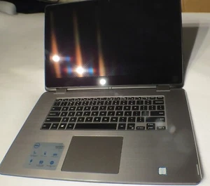 Dell Inspiron 7568 15.6" Touch 2-in-1 UHD i7-6500U 2.5GHz 16GB 500GB SSD Win 10 - Picture 1 of 8