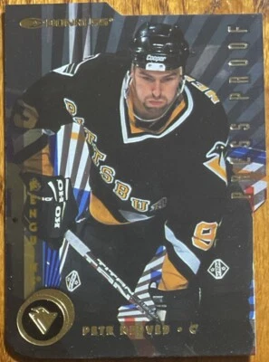 1997-98 Donruss Press Proofs Gold Petr Nedved #152 Pittsburgh Penguins #’d /500 - Image 1 of 2