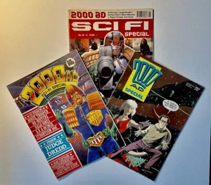 2000AD Sci-Fi Specials | Judge Dredd | Job Lot Vintage | 1985, 1988, 1995 - Picture 1 of 12