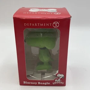 PEANUTS CHARLIE BROWN DEPARTAMENTO 56 PORCELANA SNOOPY POR DESIGN SERIE 2013 - Imagen 1 de 4