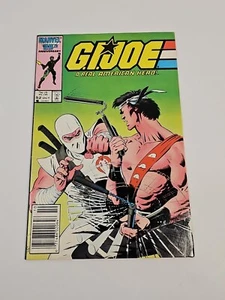 G.I. Joe A Real American Hero #52 Direct Marvel 1986 Snake Eyes Cobra - Imagen 1 de 13