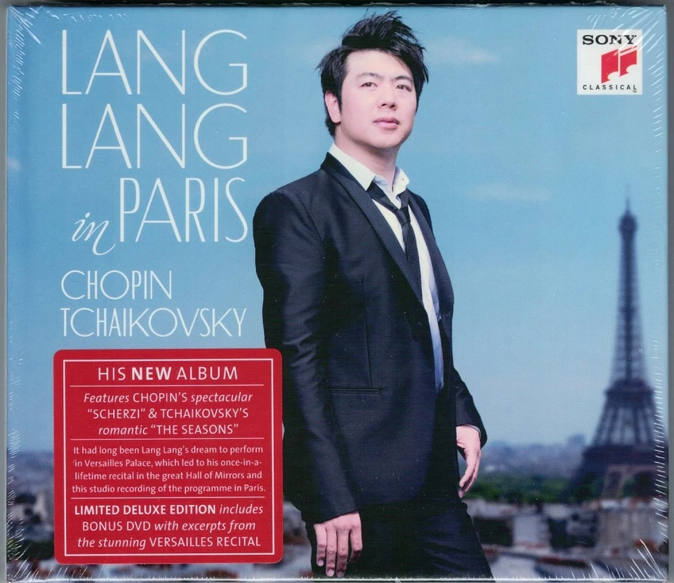 LANG LANG IN PARIS CHOPIN 4 Scherzo TCHAIKOVSKY The Seasons Deluxe Ed 2CD+DVD - Bild 1 von 1