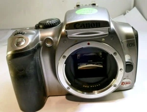 Canon EOS 300D 6MP Digital REBEL SLR Camera - Silver (Body Only) - AS IS - NO AF - Picture 1 of 10