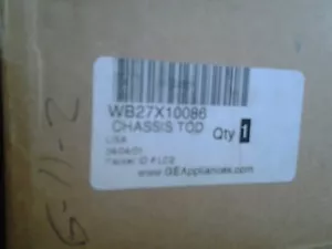 New ge wb27x10086 range control board clock timer chassis tod - Picture 1 of 1