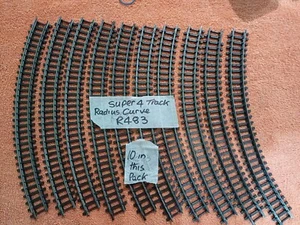 Vintage Triang Hornby Super 4 Track R483 curved Radius .. 10pk - Picture 1 of 2