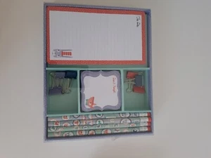 Boots Stationery Set To Do Pad Sticky Notes Pencils Teachers Graduation Gift - Picture 1 of 3