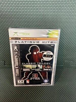 Tom Clancy's Classic Trilogy (Microsoft Xbox, 2004) - Image 1 of 3