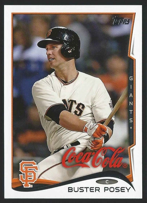 2014 Topps Coca-Cola SGA San Francisco Giants (1-31) Baseball card - PICK Player - Image 1 of 1