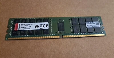Kingston KTH-PL424/16G 16GB DDR4 PC4-19200R RDIMM Server Memory RAM. #X87 - Image 1 of 2