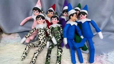 2024 Christmas On The Shelf Xmas Plush Elf Doll Toy Christmas Tradition Doll-2 - Image 1 of 4