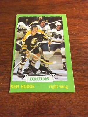 1973-74 Topps #133 Ken Hodge. VG/EX - Image 1 of 2