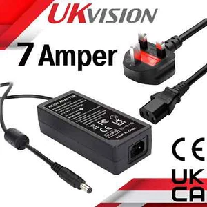 Power Supply With Adapter Connector Transformer DC12V 7A - Picture 1 of 1