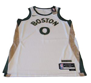 Boston Celtics Jayson Tatum City Edition Authentic Jersey Men's Large 48 NWT
