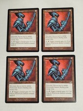 MTG Playset 4x Flowstone Armor (Nemesis/Artifact/U) - BGM