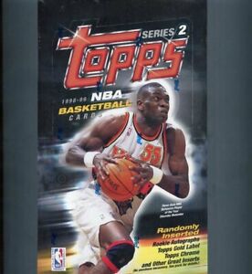 1998-99 Topps Series 2 Basketball Hobby Box