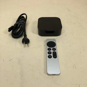 Apple TV 4K 3rd Gen 128GB Digital HD Media Streamer MN893LL/A WiFi + Ethernet - Picture 1 of 9