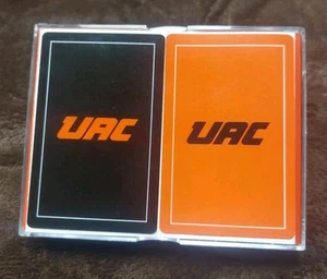 Vintage UAC Bridge Playing Cards in Original Plastic Case NEW FREE SHIPPING USA - Picture 1 of 6