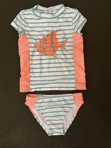 Gymboree Two Piece Swim Suit  Size 4T XS - Picture 1 of 4