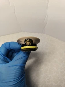 1/6 HASBRO GI JOE EE. UU. AZUL MARINO USN BRONCEADO VESTIDO GORRA DE PLÁSTICO SOMBRERO  - Imagen 1 de 3