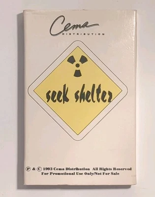 Seek Shelter Promo Cassette - 1993 - Iggy Pop, Cocteau Twins, The Point, Cracker - Image 1 of 4