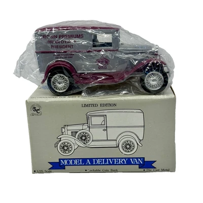 Liberty Classics Model A Delivery Van Lockable Coin Bank 1/25 Scale - Image 1 of 4