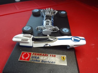 Ferrari 158 F1 1:43 1964 John Surtees Team Nart  Tameo Pro Built Kit - Immagine 1 di 4