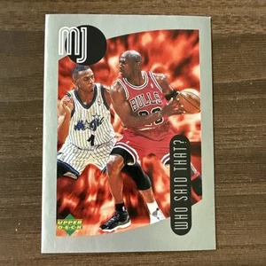 1998 UPPER DECK MJ STICKER COLLECTION MICHAEL JORDAN #113 CHICAGO BULLS  - Picture 1 of 2